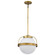 Lakeshore One Light Pendant in Natural Brass (72|60-7784)