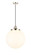 Franklin Restoration One Light Mini Pendant in Polished Nickel (405|201CSW-PN-G201-14)
