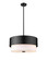 Counterpoint Three Light Pendant in Matte Black (224|495P18-MB)