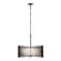 Park Row Six Light Pendant in Matte Black/French Gold (137|393P06MBFG)