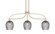 Cavella Three Light Island Pendant in New Age Brass (200|3936-NAB-4902)