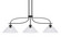 Cavella Three Light Island Pendant in Matte Black (200|3936-MB-306)