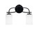 Cavella Two Light Bath Bar in Matte Black (200|3912-MB-310)