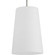 Clarion One Light Pendant in Brushed Nickel (54|P500430-009)