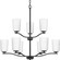 Adley Nine Light Chandelier in Matte Black (54|P400351-31M)