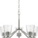 Vertex Five Light Chandelier in Brushed Nickel (54|P400341-009)