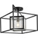 Navarre One Light Outdoor Semi Flush Mount in Matte Black (54|P350256-31M)