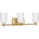 Adley Three Light Bath in Satin Brass (54|P300467-012)