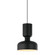 Pedestal One Light Pendant (423|C71103BK)