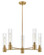 Shea LED Chandelier in Lacquered Brass (531|85405LCB)