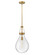 Eloise LED Pendant in Lacquered Brass (13|46057LCB)