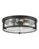 Lowell LED Flush Mount in Black (13|3243BK-CL)