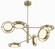 Spectr LED Chandelier in Soft Brass (29|N7676-695-L)