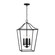 Grady Four Light Foyer Pendant in Black Iron (65|550641BI)