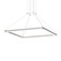 Stix Square LED Pendant in Bright Satin Aluminum (69|2787.16)