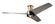 Ambit Flush DC 56''Ceiling Fan (201|AMB-FM-SBMB-56-GY-NL-WC)