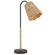 Suzanne Duin One Light Table Lamp in Natural/Molé Black (142|6000-0901)