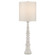 Phyllis Morris One Light Table Lamp in Whitewash (142|6000-0896)