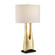 La Porta Collection One Light Table Lamp in Contemporary Gold Leaf/Black (142|6000-0852)