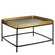 Tanay Cocktail Table in Antique Brass/Graphite/Black (142|4000-0151)