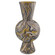 Vase in Black/Brown/White/Gold (142|1200-0732)