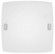 Borgo One Light Ceiling Mount in Matte Nickel (217|83241A)