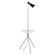 Policara One Light Floor Lamp in Matte Nickel (217|203648A)