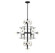 Amani 15 Light Chandelier in Black Cashmere (51|1-1592-15-50)