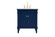 Lexington Single Bathroom Vanity in Blue (173|VF13030BL-VW)