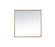 Eternity Mirror in Brass (173|MR42424BR)