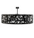 Dean 12 Light Lantern in Solar Black (57|261144)