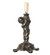 Cherub One Light Mini Lamp in Antique Copper (57|249128)