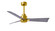 Alessandra 42'' Ceiling Fan in Brushed Brass (101|AK-BRBR-BW-42)
