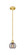 Edison One Light Mini Pendant in Satin Gold (405|616-1S-SG-G1213-6SM)