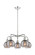 Ballston Five Light Chandelier in Polished Chrome (405|516-5CR-PC-G1213-6SM)