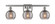 Ballston Three Light Bath Vanity in Brushed Satin Nickel (405|516-3W-SN-G1213-6SM)