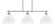 Odyssey Three Light Island Pendant in Brushed Nickel (200|2636-BN-4631)