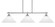 Odyssey Three Light Island Pendant in Brushed Nickel (200|2636-BN-2121)