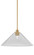 Odyssey One Light Mini Pendant in New Age Brass (200|2601-NAB-2162)