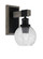 Tacoma One Light Wall Sconce in Matte Black & Painted Distressed Wood-look Metal (200|1841-MBDW-4102)