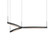 Ola LED Pendant in Satin Black (69|22QKCT01120PHA)