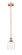 Edison One Light Mini Pendant in Antique Copper (405|616-1S-AC-G558-6CL)