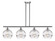 Ballston Four Light Island Pendant in Brushed Satin Nickel (405|516-4I-SN-G556-10CL)