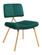 Nicole Dining Chair in Green, Gold (339|101966)