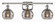 Ballston LED Bath Vanity in Polished Chrome (405|516-3W-PC-G556-6CL)