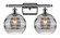 Ballston Two Light Bath Vanity in Polished Chrome (405|516-2W-PC-G556-8SM)