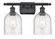 Ballston Two Light Bath Vanity in Matte Black (405|516-2W-BK-G558-6SDY)