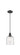 Ballston One Light Mini Pendant in Matte Black (405|516-1P-BK-G558-6SDY)