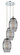 Ballston LED Pendant in Polished Chrome (405|113B-3P-PC-G557-8SM)