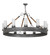 Costello 12 Light Chandelier in Blackened Pewter (57|267366)